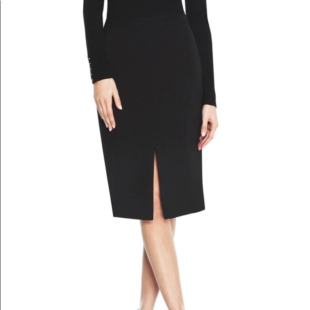 WHBM front slit pencil skirt